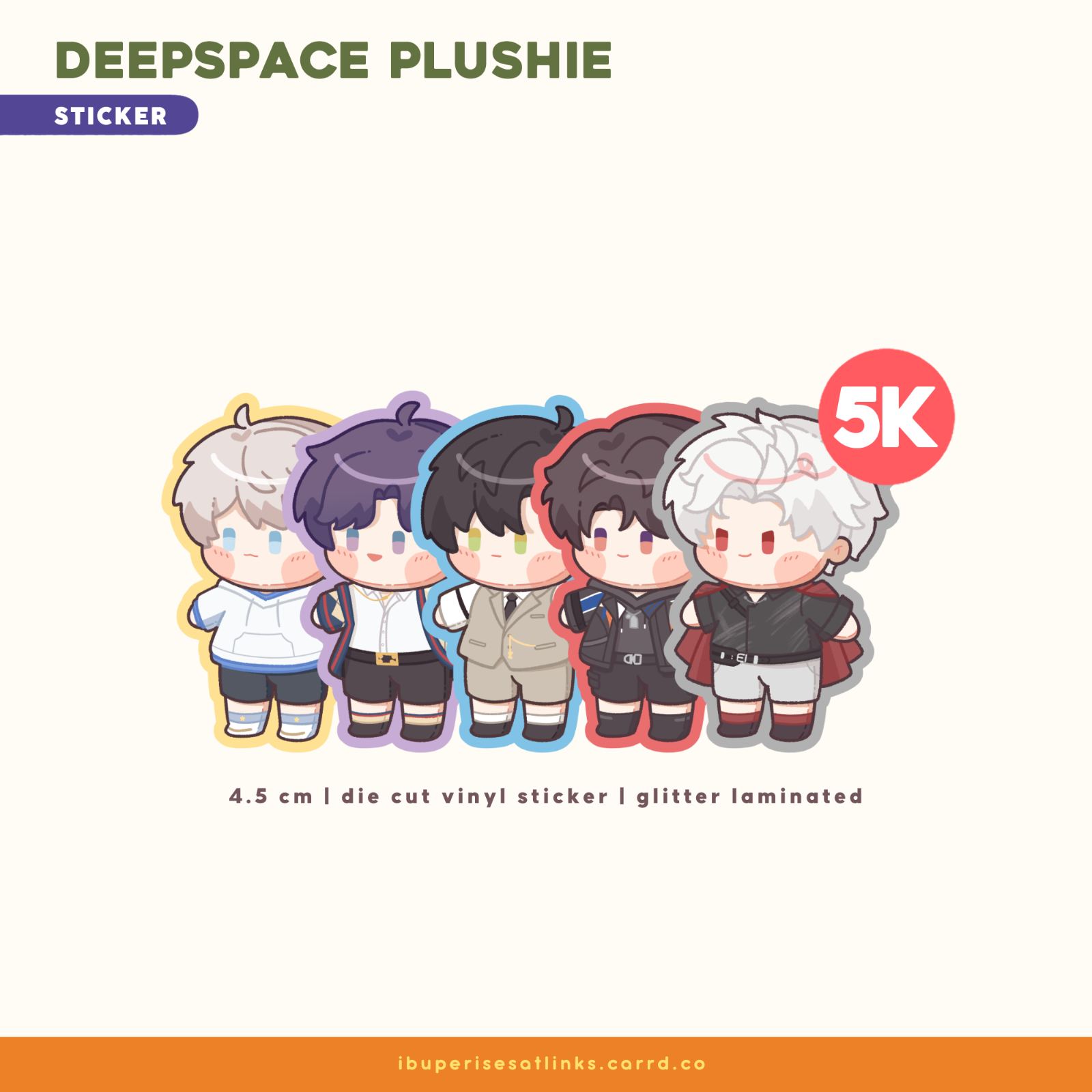 Deepspace Plushie Sticker