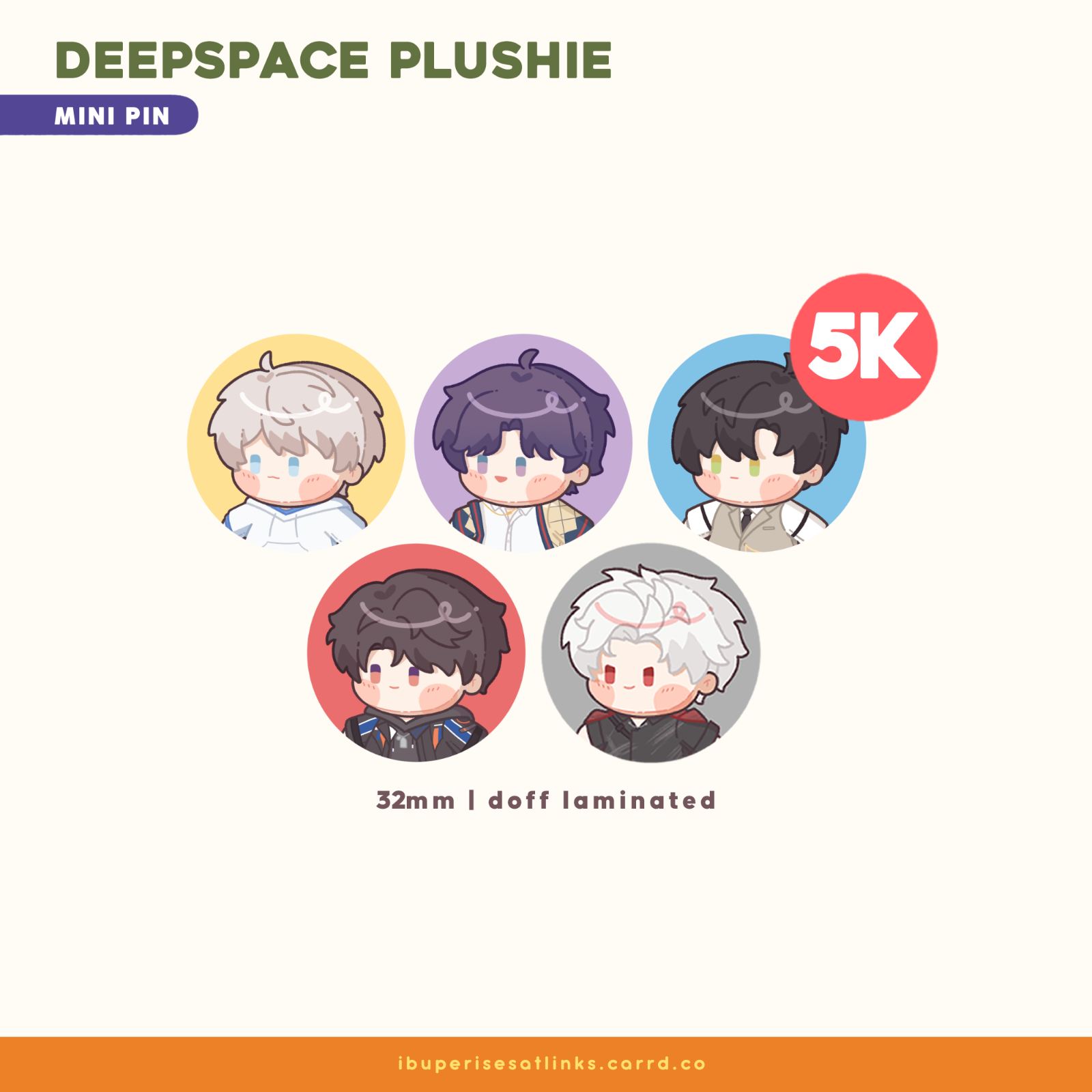 Deepspace Plushie Mini Pin